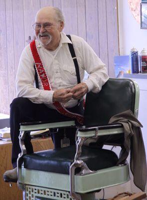 Barber Joe, Official Mayor of B Street, decreed by the Mayor or Hayward.