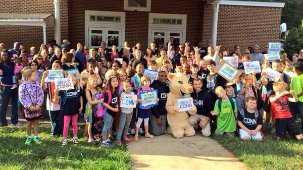 Walk to School Day, October 2014