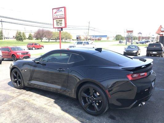 LLumar Window Tinting - Chevy Camaro