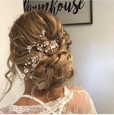 Boho , Romantic, Bridal Hair