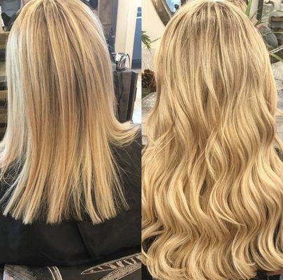 extensions before and after