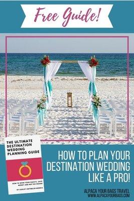 We've written the book on Destination Weddings - literally. Ask us how you can get a copy of our Ultimate Destination Wedding guide for FREE