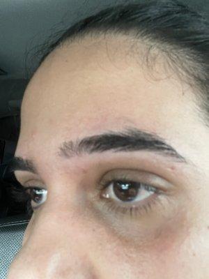 I will never go back, they did shit with my eyebrows