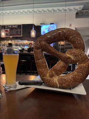 Giant Pretzel (truly the biggest pretzel I've ever had)