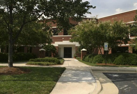 Concrete Repair at Cary Office Building