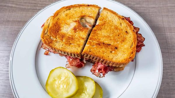 Pastrami & Swiss on Rye