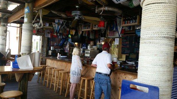 Oyster Bar happy hour with good music and wonderful folks