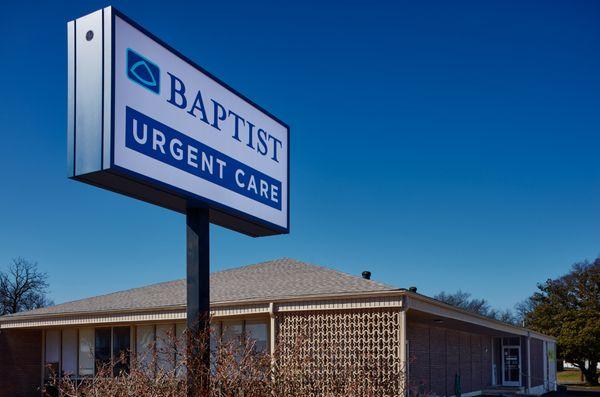 Exterior of the urgent care center