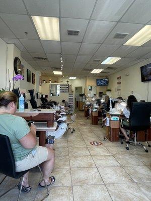 Nail salon