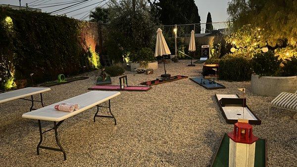 LA Pop Up Mini Golf