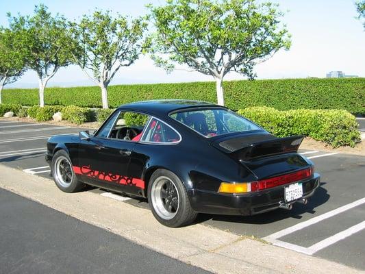 1974 Porsche 911 autocross car.