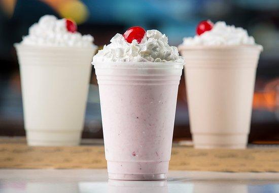 Blue Bell ice cream milkshakes and malts