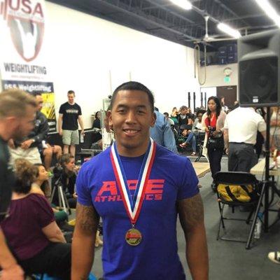 state records holder in powerlifting