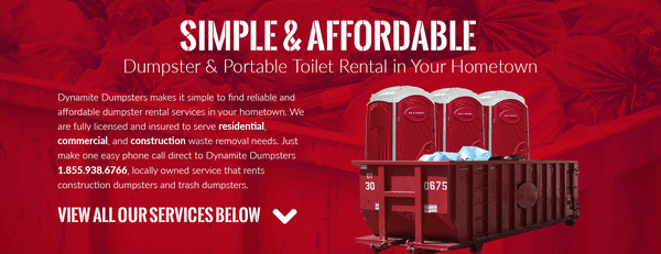 Dynamite Portable Restroom