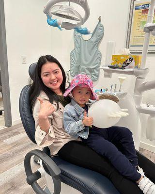 Loved seeing you two during your check up! Even on gloomy days, our patients still put a smile on our faces.