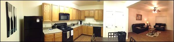 Kitchen Area of La Villita Unit