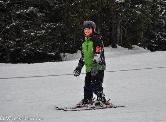 Building confidence on our private rope tow is key to a safe and fun introduction to the mountain.