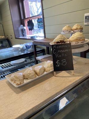 Rosemary Scones and Cinnamon Rolls