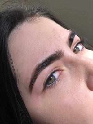 Brow henna