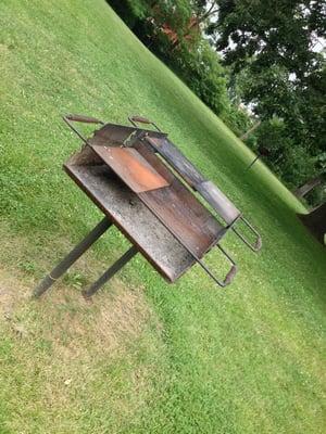 There are 4 grills by the playground and gazebo area.