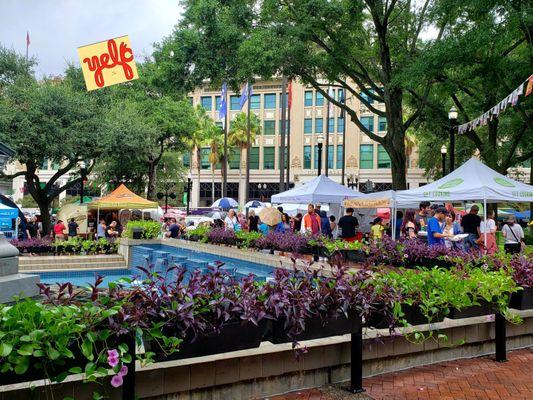 Rain or Shine it's always Taco Time..JAX Taco Fest 2019 #yelpjax #tacos #festival #familyfun #904fun #foodtrucks #happiness