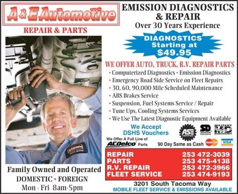 A & E Automotive Repair & Parts