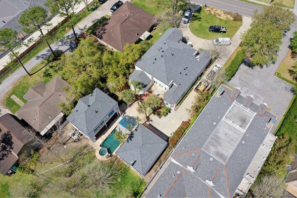 GAF Timberline HDZ Pewter Gray. River Ridge. Louisiana   #GAF#Timbeline#HDZ#Pewter Gray#Architectural#Roofing#Roof#Louisiana#New Orleans