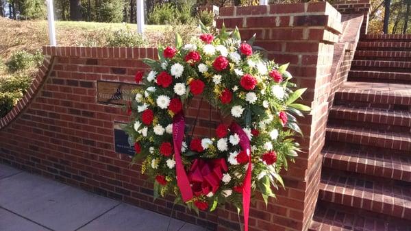 Veteran's Day Wreath.