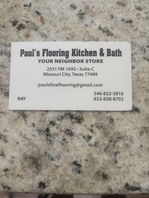 For the best prices on all of your kitchen and bath flooring needs give us a call. Ask for Ray. (346) 822-3816