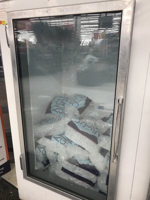 They sell ice here!