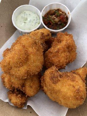 Cauliflower bites