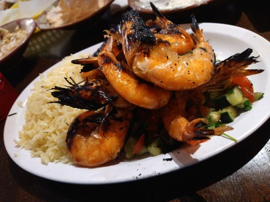 Grilled Shrimp Plate