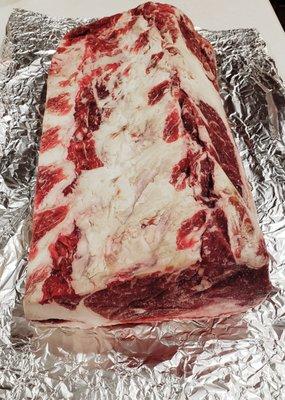 Barr T Beef Whole Prime Rib