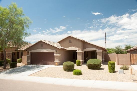 happy buyer with her home in laveen arizona Raoul Loustaunau Realty one group