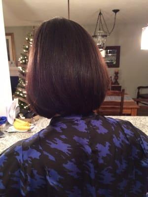 My new bob cut!