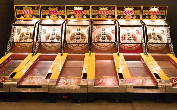 Skee-Ball, Skee-Ball, and more Skee-Ball!