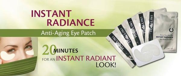 Anti aging eye patches provide instant line plumbing , brightening , and reduces puffiness