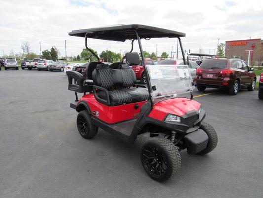 New 2024 Vivid Peak model 4 passenger street legal golf cart