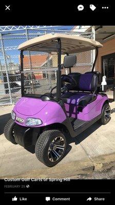 EZGO Rxv Custom Remanufactured Golf Cart