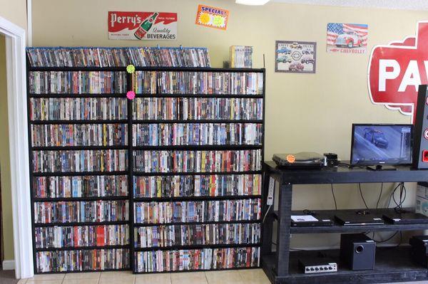 Large selection of DVD's, Blu Ray's, and electronics at Welsh Pawn Shop Skidaway Road Savannah, GA 31404.