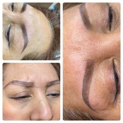 Permanent make up for beautiful client !!