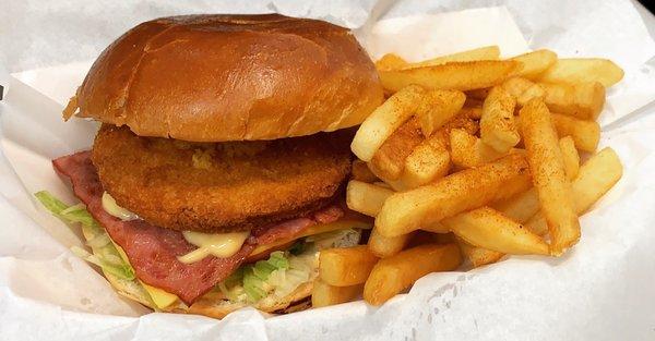 Crispy Chicken Bacon burger