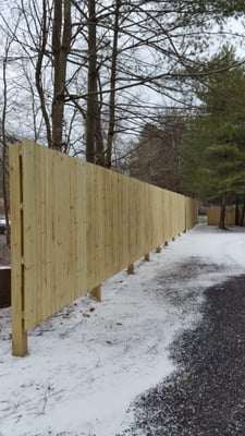 8ft Privacy fence