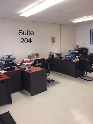 Suite 204 -leased