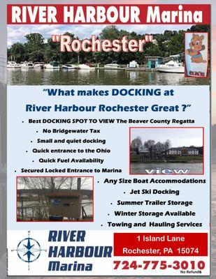 Rochester Marina on the Beaver Pennsylvania