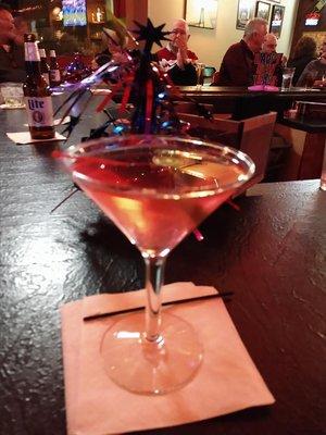 Try a signature cocktail in our bar before dinner!