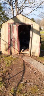 Shed demo (before)