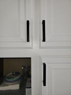 Cabinets condition after.