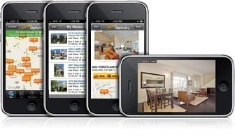 Our free iPhone, iPad, & Android apps work with local ZipRealty Realtors. Learn more & download at www.ZipRealty.com