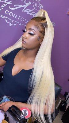 Frontal wig install